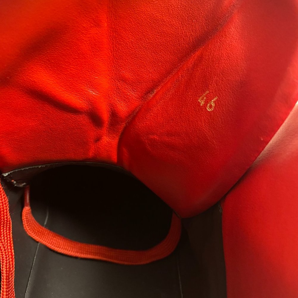 Versace Palazzo Medusa Triple Red High Top Leather - Picture 5 of 5